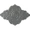 Ekena Millwork Piedmont Ceiling Medallion (Fits Canopies up to 6 1/2"), 67 1/8"W x 48 5/8"H x 1 7/8"P, Platinum CM67PEPLS - alternate 1